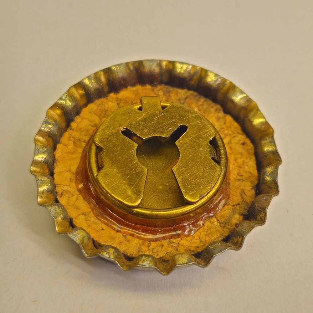 Lemon and Lime Soda Bottle Cap Button Cover - Picture 3 of 6